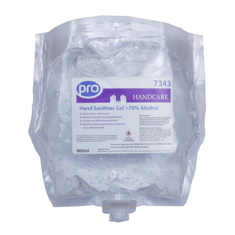 PRO Дезинфектант за ръце гел 70% алкохол 800мл